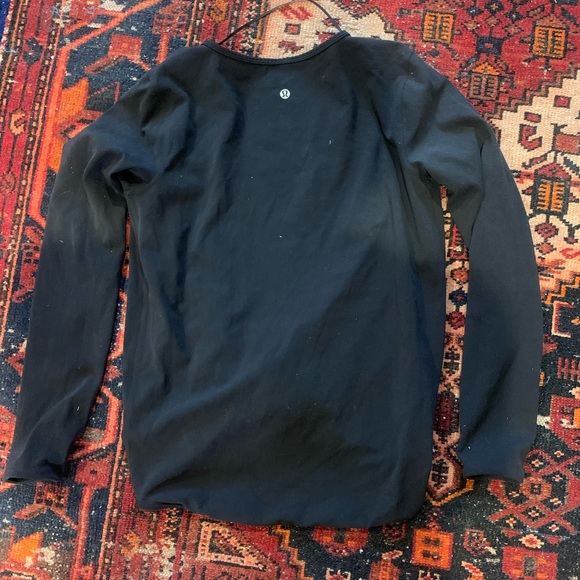 Lululemon black wrap top XS - Picture 3 of 3